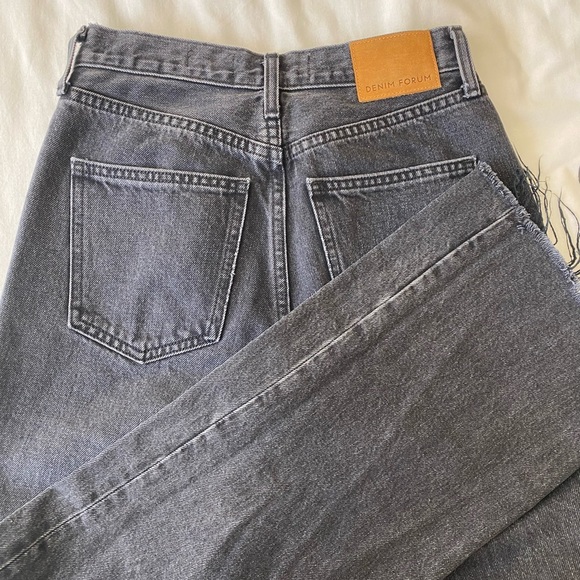 Denim Forum The Farrah High Rise Wide Leg 28L - Picture 4 of 4